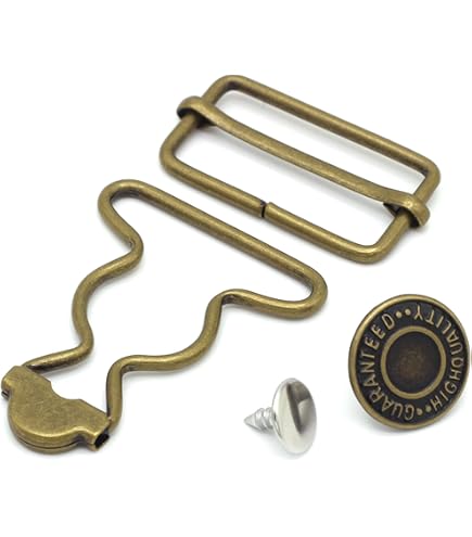 Hebillas Y Botones De Metal Para Jeans Y Correas - Clip Ajustable, 40x50 Mm, Ideal Para Manualidades Y Reparaciones