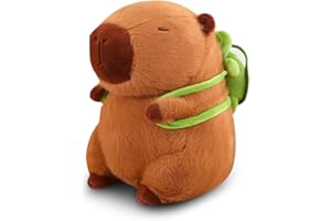 Capybara Plush Toy, Cute Stuffed Animals Kawaii Capibara Plush Pillow Christmas Birthday Easter Valentine's Day Gift for Kids