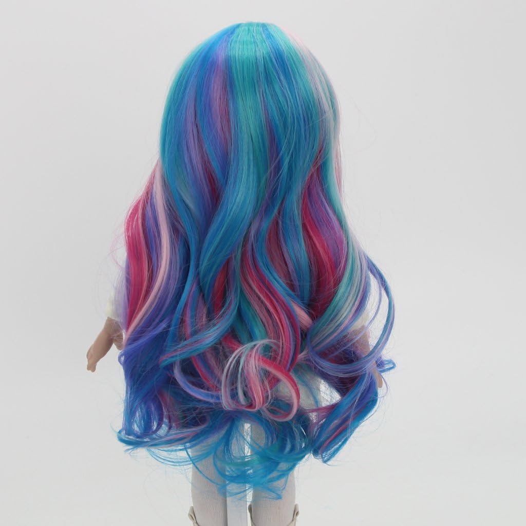 Perfeclan 18 Inch American Dolls Wig Diy Customizing Hair Roman