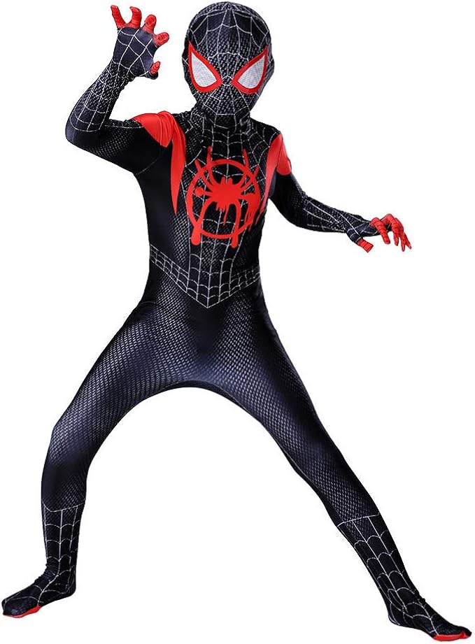 DAELI Into SpiderVerse Costume Miles Morales Costume