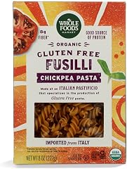WHOLE FOODS MARKET Organic Fusilli Chickpea Pasta, 8 OZ