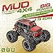 RC Car Remote Control Car, 1:16 Scale Electric RC Vehicles Off Road Vehicle 2.4GHz Radio Monster RC Truck High Speed Racing Monster Truck,Excellent Gift for Kids（Red）