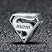 Super Mom 925 Sterling Silver Bead Fits Pandora Charm Bracelet