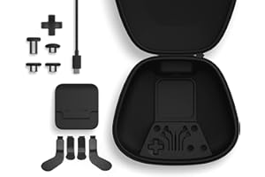 AOJAKI Complete Component Pack for Xbox Elite Controller Series 2 Controller-13-in-1 Set with 4 Thumbsticks, 4 Paddles, 1 Standard D-Pad, and Charging Station - Elite Series 2 Controller Accessories