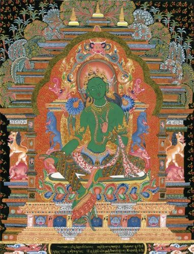 Green Tara Tile | Ziji