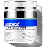 Face & Neck Firming Cream - Ceramide Moisturizer for Women - Anti Aging Formula for Tightening and Lifting with Retinol,Collagen,Hyaluronic Acid - Day & Night Cream for Sensitive & Mature Skin, 1.7 OZ