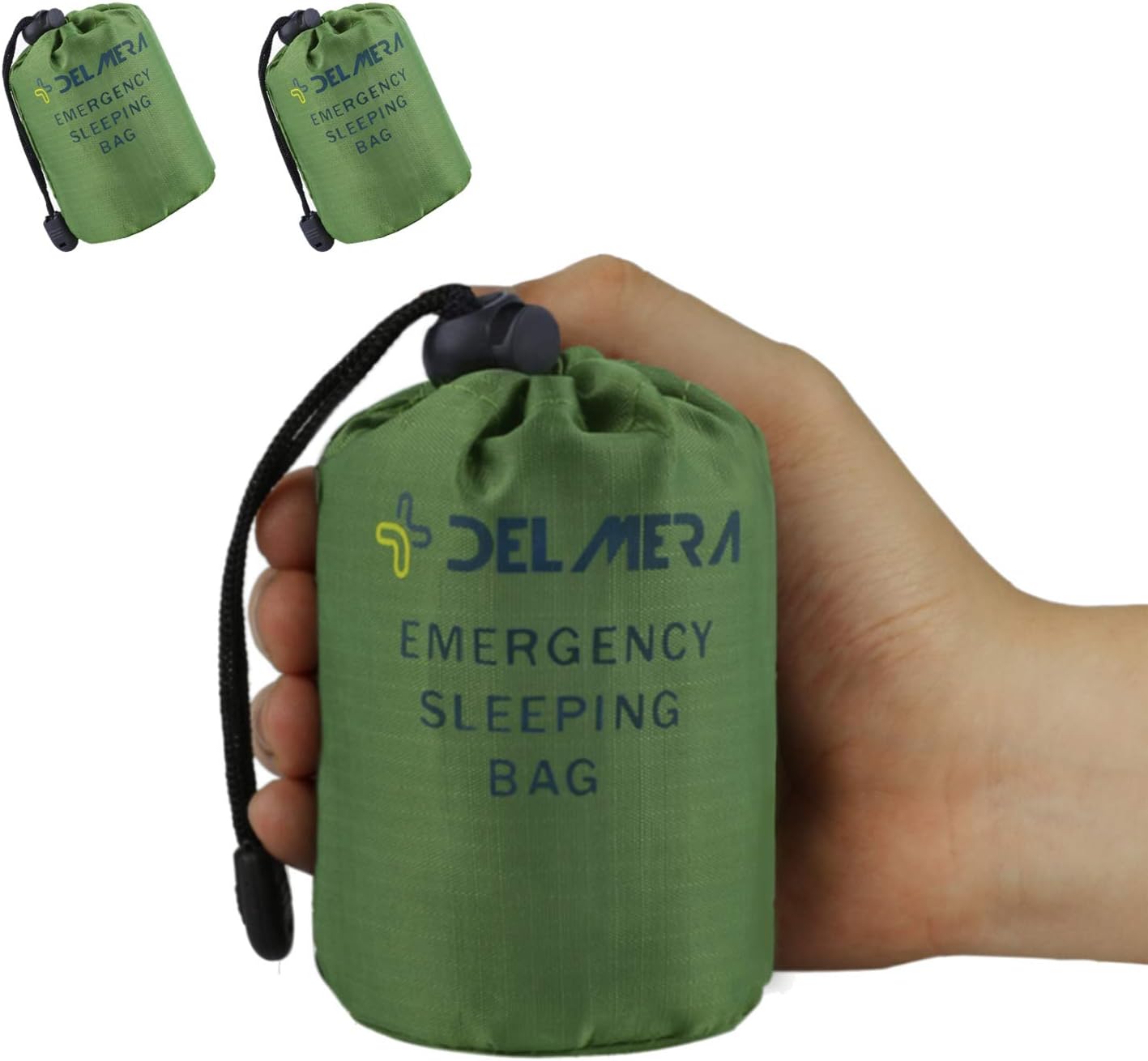 Delmera Emergency Survival Sleeping Bag, Lightweight Waterproof Thermal