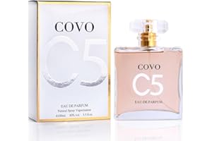 URBAN COLLECTION Covo C5 for Women Eau De Parfum - Pure Femininity in a Bottle - Delicate Floral Scents of Jasmine and May Rose - A Fragrance That Will Get You Noticed - Cruelty-Free Perfume Precious Gift for Women