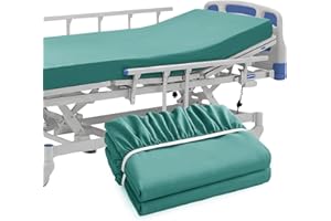 P Pothuiny 2 Pcs Hospital Bed Fitted Sheets Only, 36"x80"+12" Brushed Microfiber Soft Hospital Bed Sheets for Home & Hospital