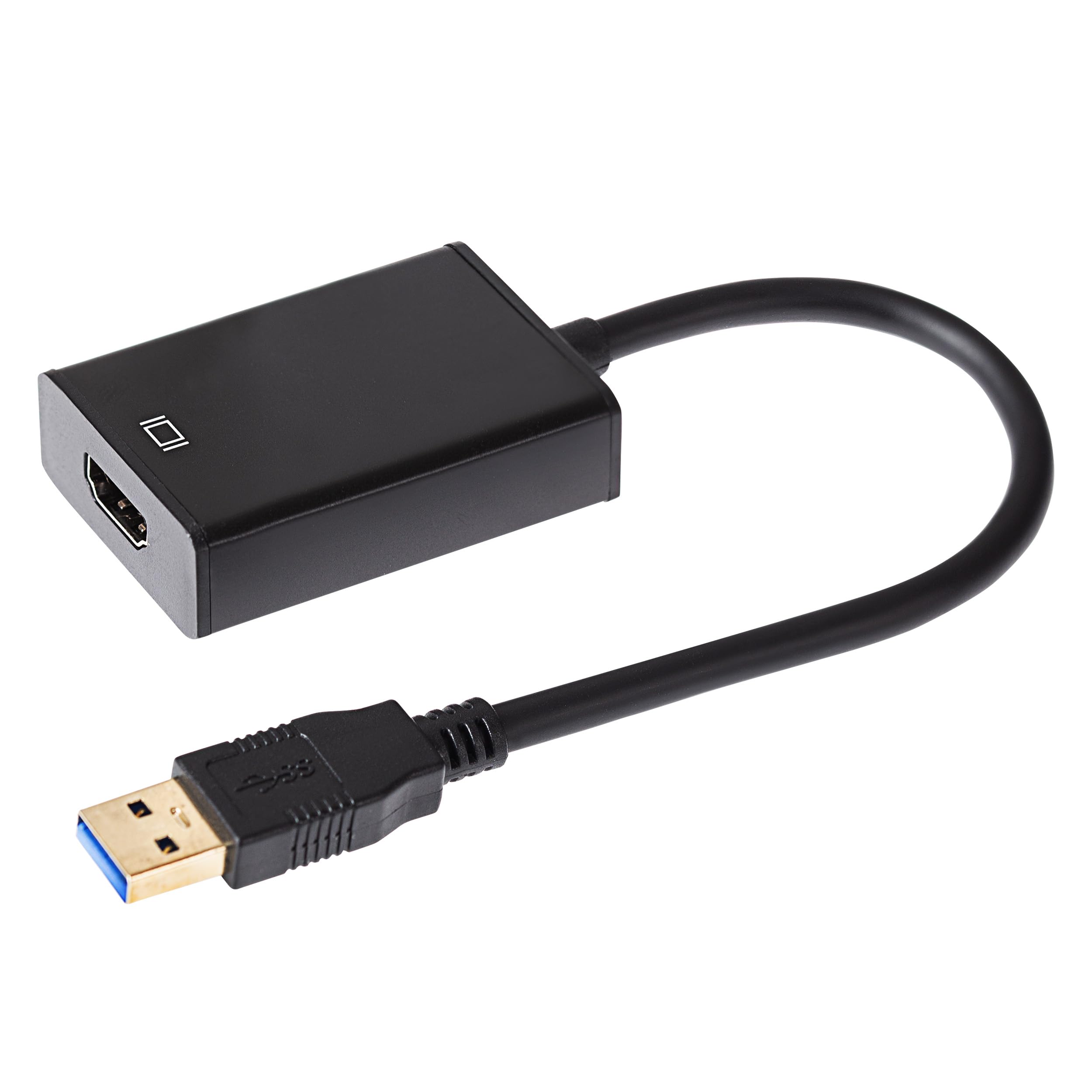 Maplin USB-A to HDMI Adapter V3.0, 15cm Cable