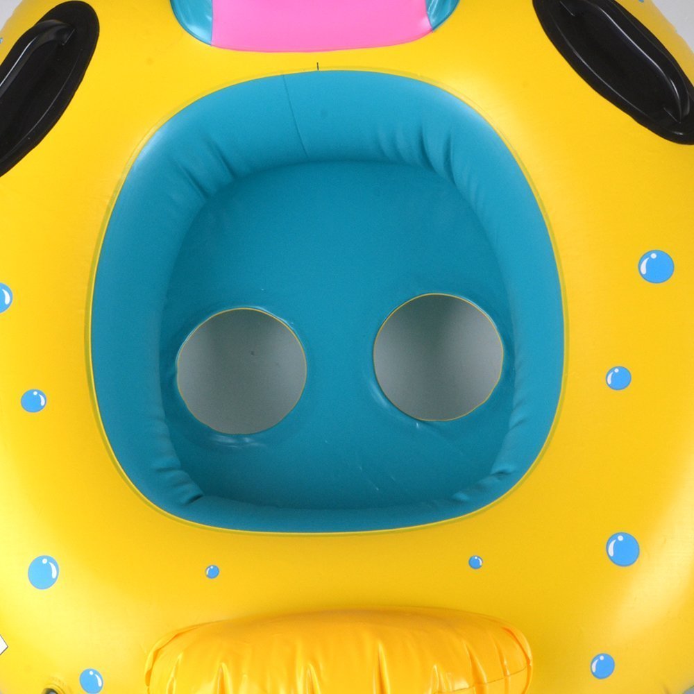 Bouée Enfant Paillettes Transparente - 4 à 9 Ans - Gonflable Piscine - Sécurité PVC