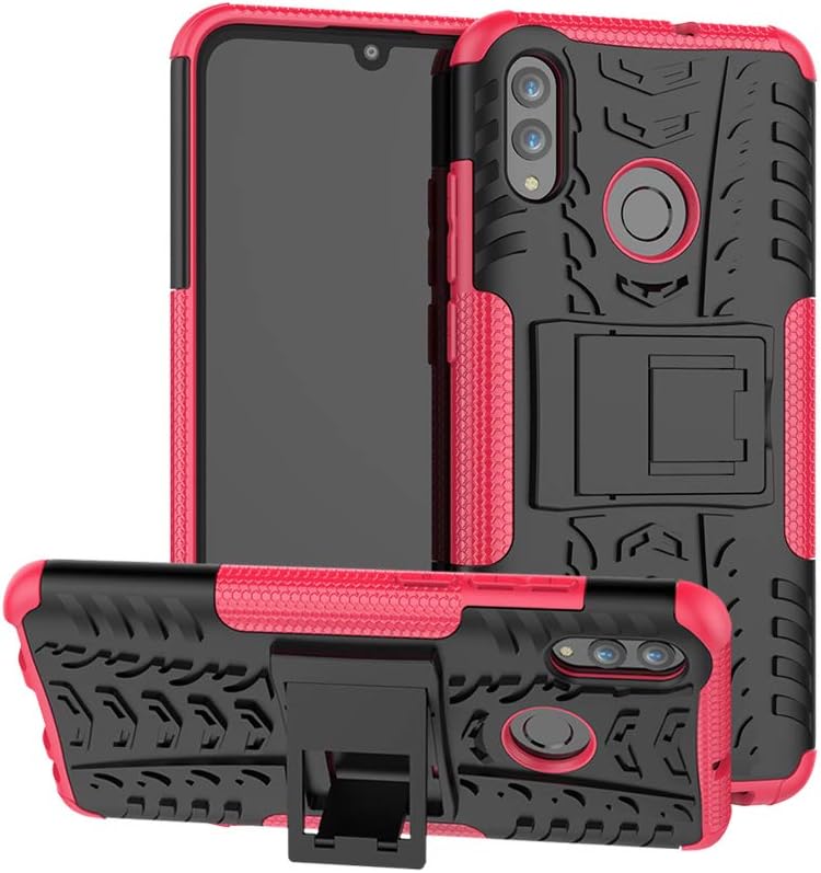 IRONB for Xiaomi Mi Note 10 Case,Ultra Slim PC Shell+PU Leather Back Case,Flip Mirror Phone Stand,Full Body Protection Case for Xiaomi Mi Note 10