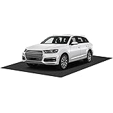 17 x 7.4 Ft Oil Spill Mat, Garage Floor Mats for Under Car, LMRSTOO Waterproof Backing Absorbent Mat Protects Floors, Garage Absorb Oil Quickly, Reusable, Washable, Durable(PE)