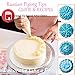 WEBSUN 28 PCS Cake Decorating Supplies Kit - 23 Icing Tips, 2 Silicone Pastry Bags, 2 Reusable Plastic Couplers & 1 Cleaning Brush. Professional Baking Supplies Frosting Tools Set for Cupcakes Cookies