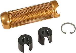 Genuine Yamaha Accessories Billet Aluminum Kick Start Cover (Gold) for 15-18 Yamaha SR400