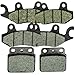 Foreverun Motor Front and Rear Brake Pads for Suzuki LT-R LTR 450 K 2006-2011