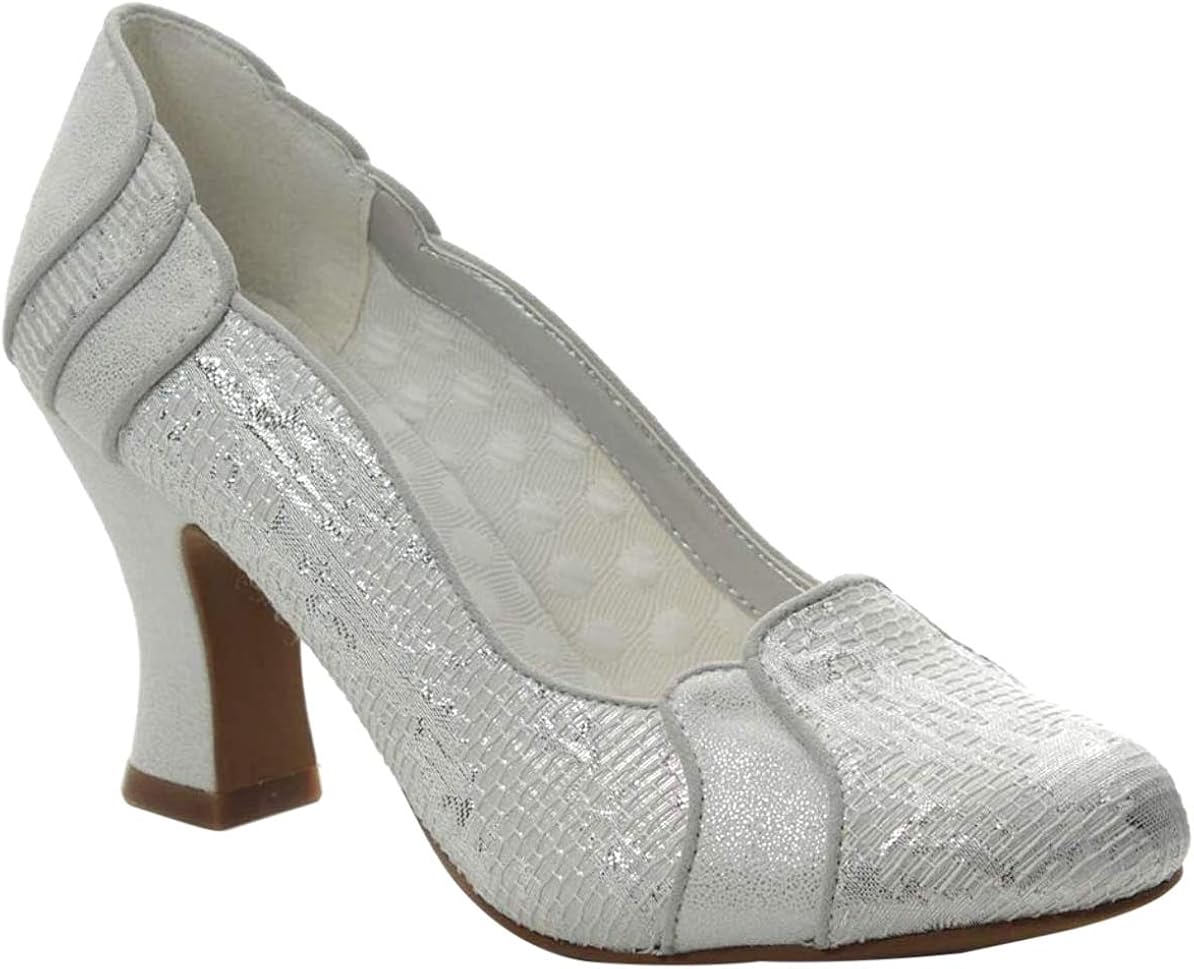 ruby shoo silver shoes