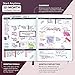 Clever Fox Planner PRO – Weekly & Monthly Life Planner to Increase Productivity, Time Management and Hit Your Goals, 8.5x11″ (Purple)