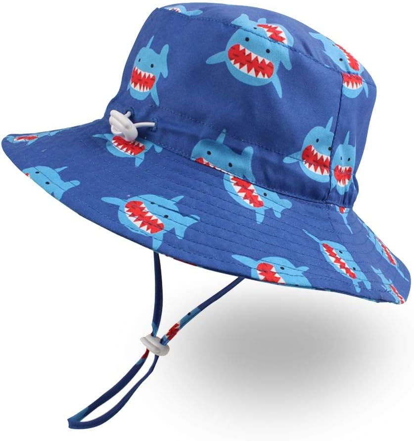 Baby Boy Bucket Toddler Kids Sun Hat UPF 50+ Wide Brim Outdoor Beach Caps Play hat