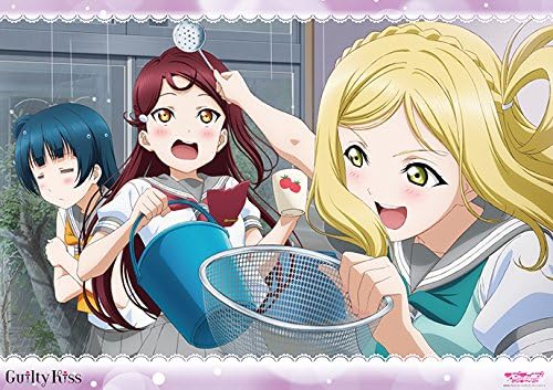 Amazon ラブライブ サンシャイン Guilty Kiss B2クリアポスター アニメ 萌えグッズ 通販