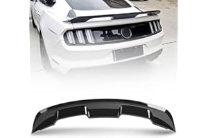 AAriguthel Rear Spoiler Wing Compatible with 2015-2022 2 Door Mustang Shelby GT350 GT500 Style Coupe Wing Mustang Spoiler