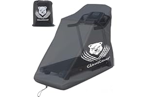 ClawsCover Treadmill Cover Waterproof Dustproof Running Machine Cover Exercise Workout Equipment Protective with Windproof Drawstring and Air Vents for Home Gym Indoor Outdoor