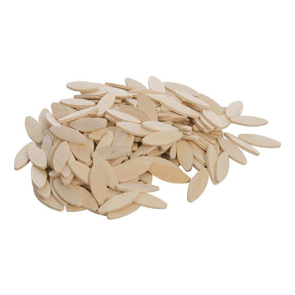 Merriway BH06651 (100 Pcs) Worktop Jointing Biscuits, Flat Dowels, Size No. 20 - Pack of 100 Pieces