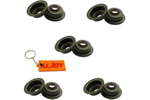XLJOY 5 Pairs Valve Stem Seals Fits Honda 12209-ZH8-003 GX120 GX160 GX200 Motorcycle Parts
