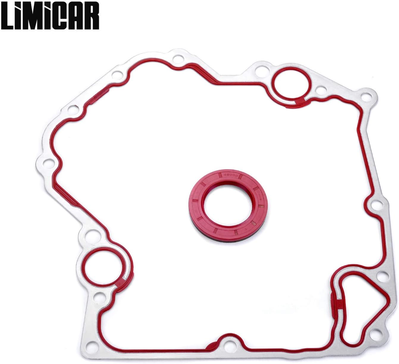 LIMICAR Timing Cover Gasket Set TCS30400ET Compatible with 1999-2003 Grand Cherokee 2000-2003 Dodge Dakota Durango 2002-2003 Dodge Ram 1500 4.7L V8