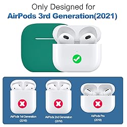 ATUAT Compatible with AirPods 3 Case, Protective