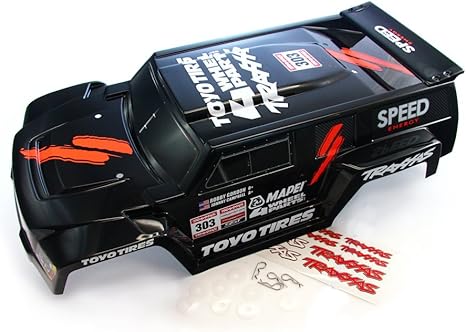 traxxas robby gordon hummer body