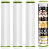 4 Pack Replacement Filters Compatible With PWERAN Handheld Shower Head,Shower Filter For Fitespot,Removes Chlorine