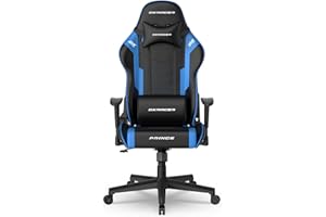 DXRacer Prince Series L Gaming Chair - Reclining, Ergonomic & Comfortable Computer Chair with 2D Armrest, Wing-Shaped Seat Ba