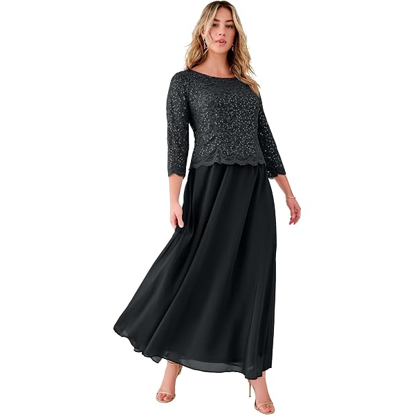 Amazon.com: ELOQUII Women's Plus Size Draped Satin Maxi Dress - 14, Black  Onyx : Clothing, Shoes & Jewelry