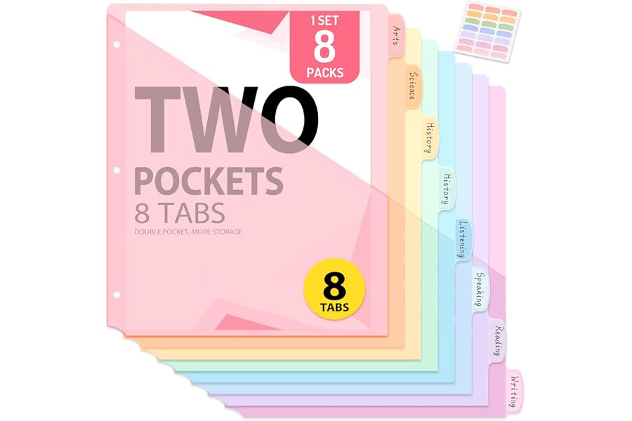 FAOGO 8 Count Dividers with Two Pockets, Handheld Cordless High Power Portable for Home