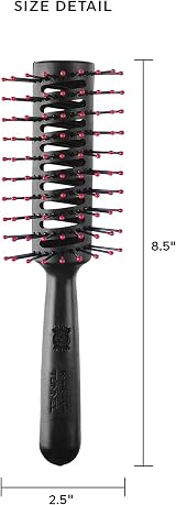 Cricket Static Free Tunnel Hair Brush Detangles Thick Curly Hair 1 Pc view 3