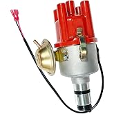 GUYAOYI 034 Vacuum Advance Electronic Distributor 0231170034EL | Compatible with VW Bug Bus Ghia Beetle Karmann Transporter Fastback