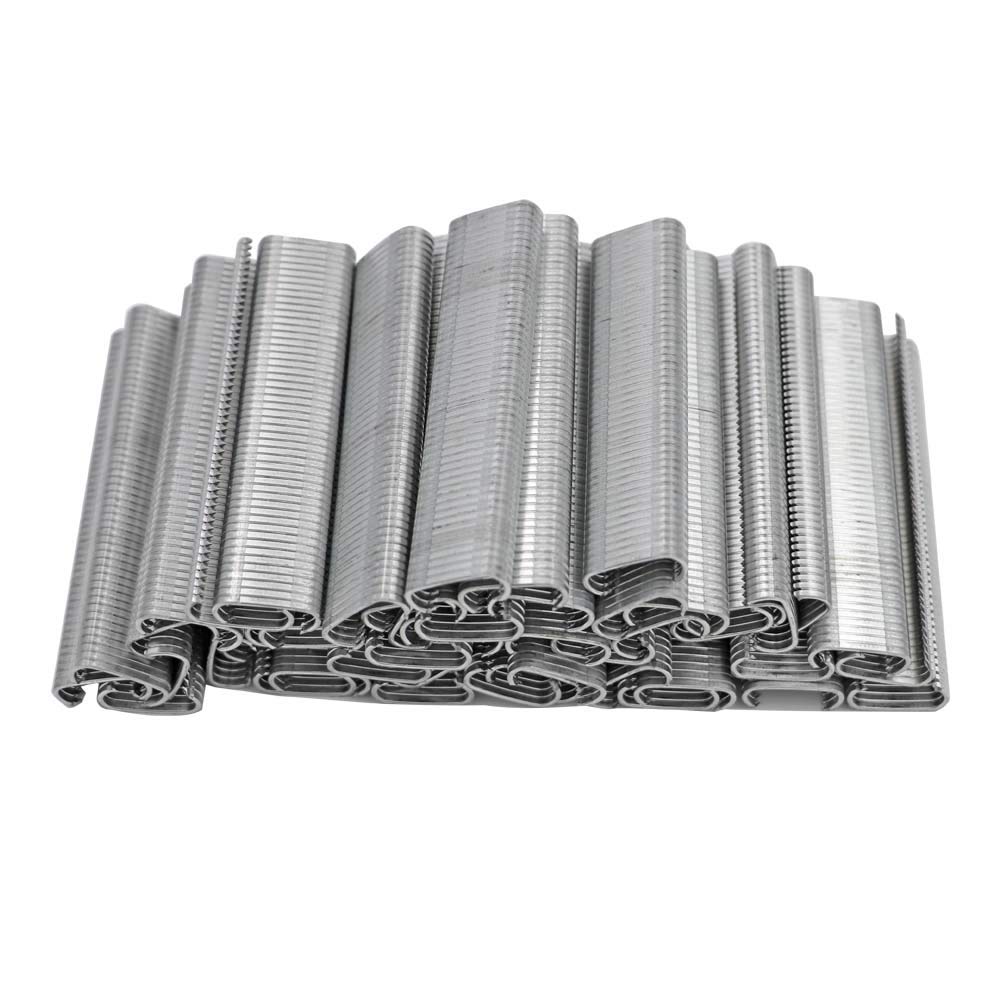 M.Z.A Hog Ring Pliers Automatic Fencing Pliers with 2500pcs Hog Rings Fence Clips C Type Nails Animal Wire Cage Clamp Cage Installation Equipment Tools for Chicken Rabbit Pet cage Mattresses