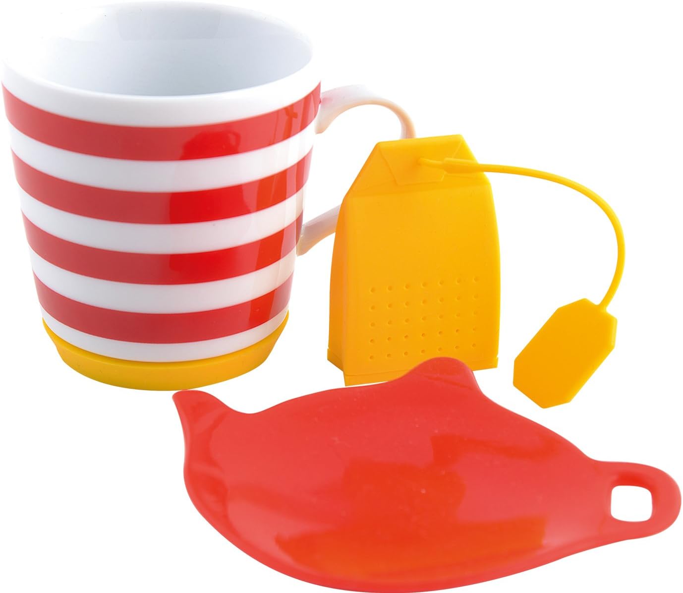Randwyck Tea Gift Set, Ceramic, Multi Color, 9x15x15 cm, 9.000x15.000x15.000 cm
