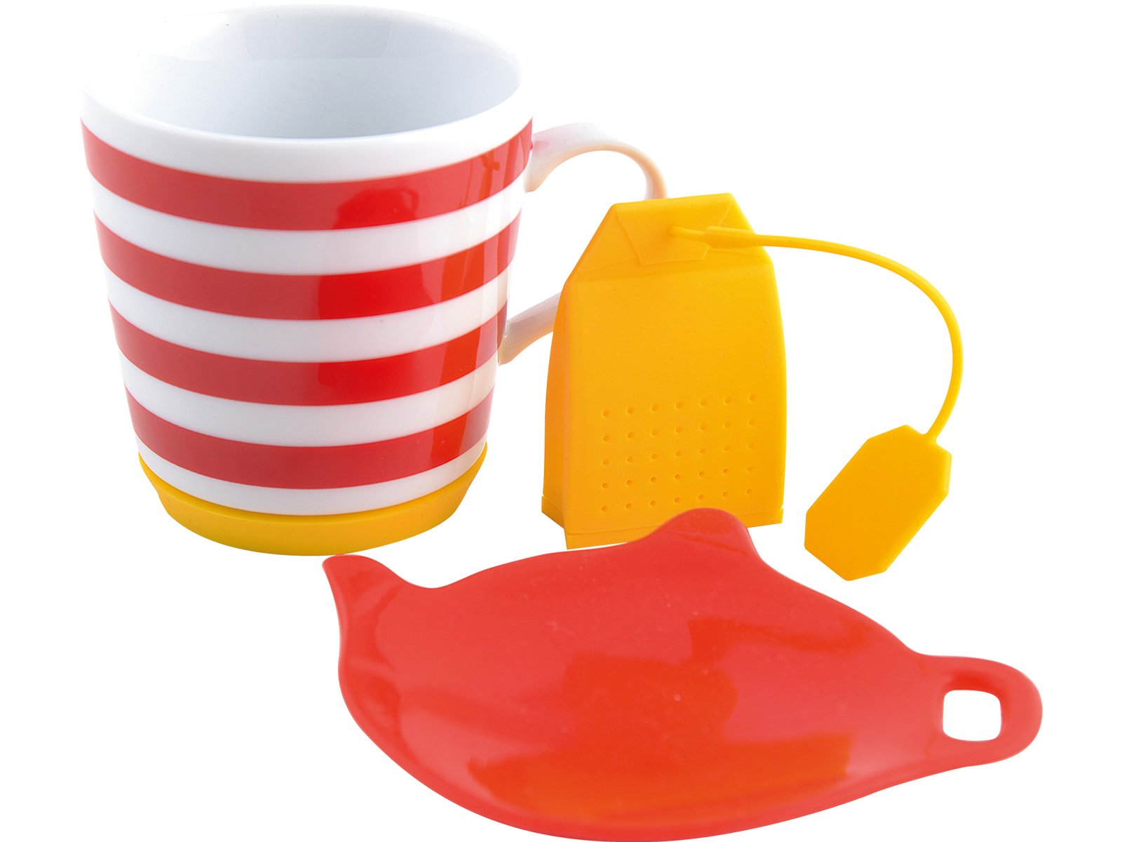 Randwyck Tea Gift Set, Ceramic, Multi Color, 9x15x15 cm