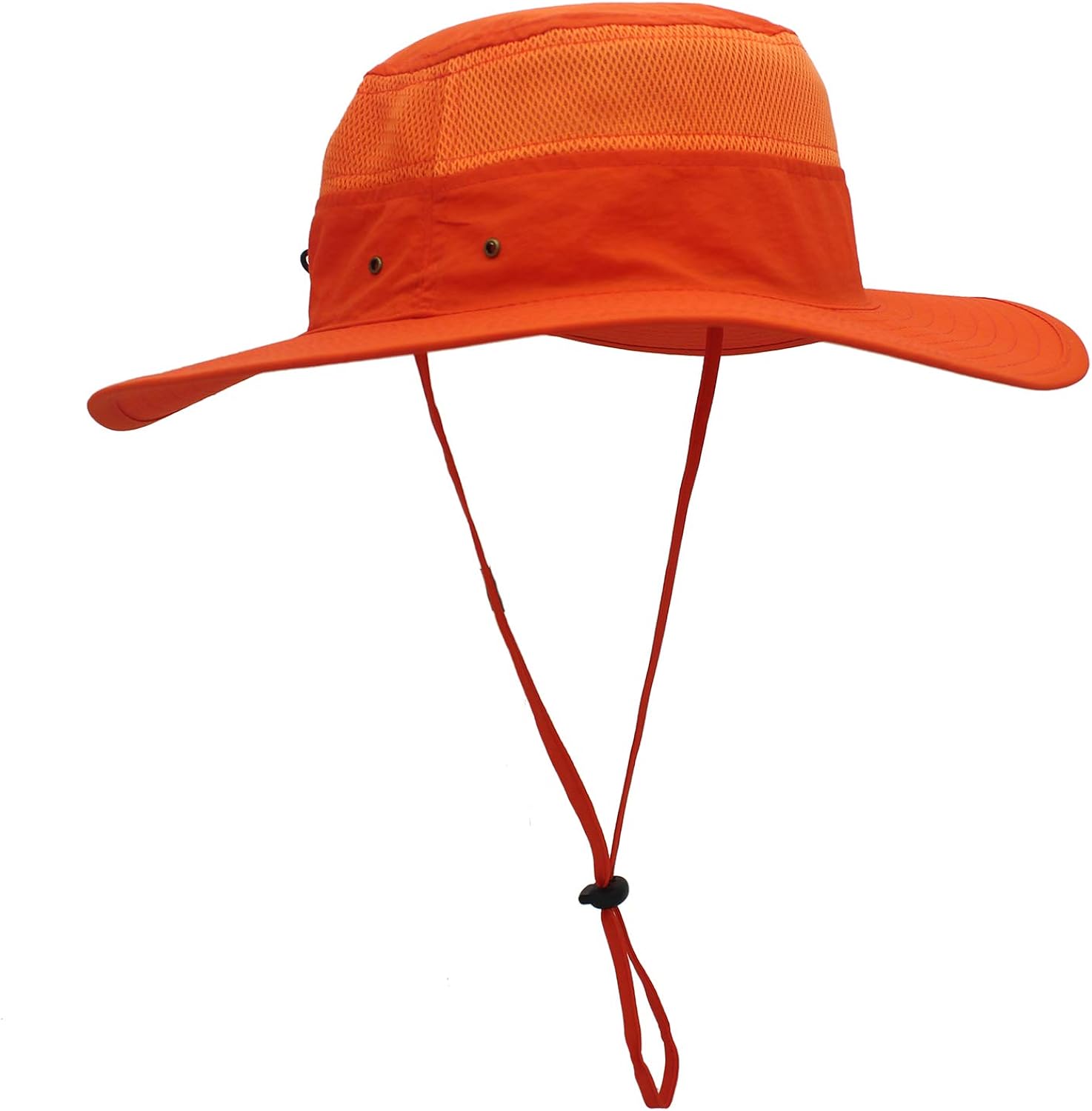 Home Prefer Unisex Daily Outdoor Sun Hat Camouflage Mesh Bucket Hat Wide Brim Boonie Fishing Hats Orange at  Men’s Clothing store
