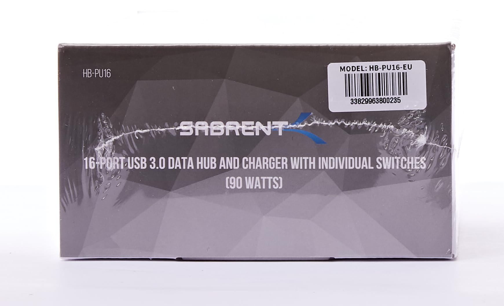 SABRENT 16-Port USB 3.0 Data Hub and Charger with Individual Power Switches, 90W High-Power Output (HB-PU16)