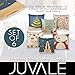 Juvale 6 Pack Holiday Throw Pillow Covers, Merry Christmas, Reindeer, Xmas Tree, Seasons Tidings, Happy New Year, 18x18 Inch
