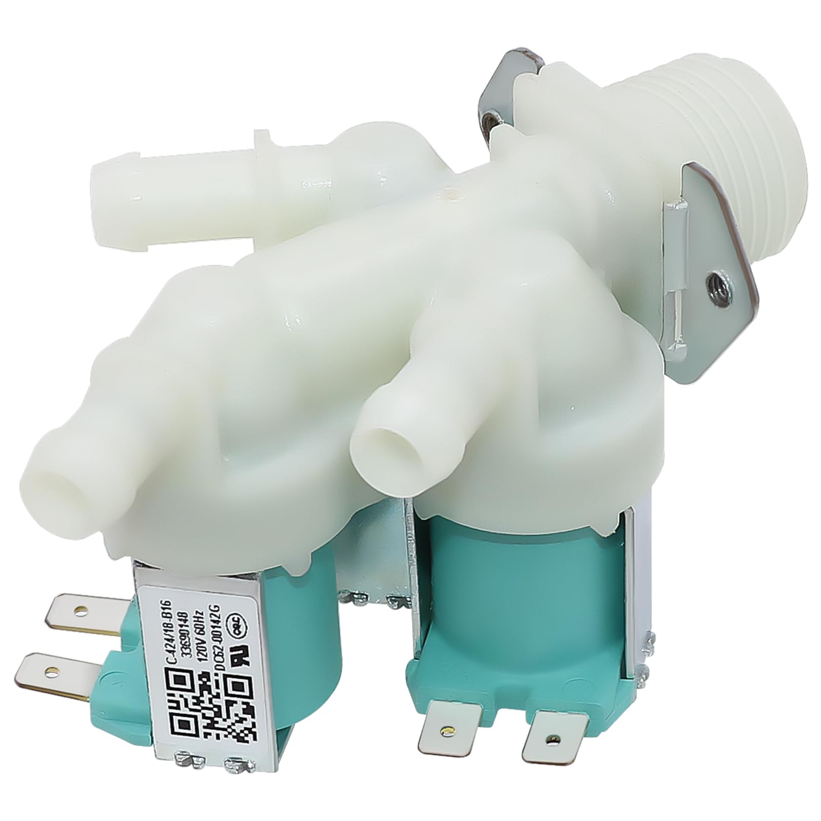 DC62-00142G Washer Water Inlet Valve by Beaquicy - Replacement for Samsung Washer 2070188 DC62-00142D AP4211934 PS4208672 EAP4208672