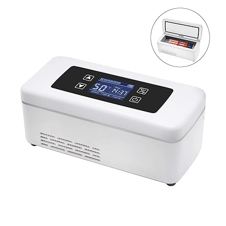 CGOLDENWALL Refrigerador de Insulina de Tamaño 175x56x26mm丨Nevera ...