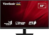 ViewSonic VA3209-2K-MHD 32 inch QHD IPS Monitor 75Hz VRR HDR10 HDMI DP view 1