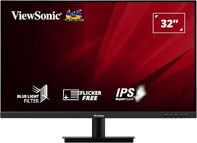 ViewSonic VA3209-2K-MHD 32 inch QHD IPS Monitor 75Hz VRR HDR10 HDMI DP