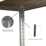 Shine Planet 5 Tier Garage Shelves Heavy Duty Boltless Steel Storage view 5