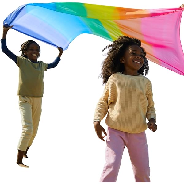 Amazon.com: Sarah's Silks Giant Playsilk | 100% Silk Toy for