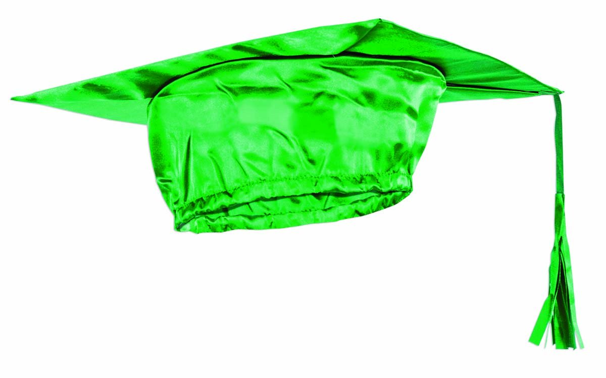 Forum Novelties Child's Graduation Cap, Green